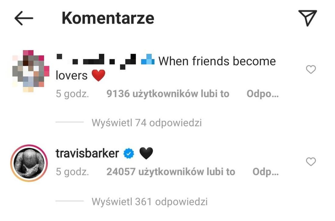 Kourtney Kardashian i pierwsze zdjęcie z Travisem Barkerem