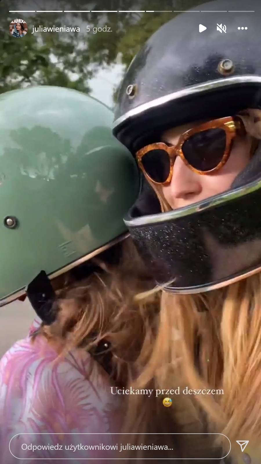 Julia Wieniawa WYPOCZYWA z daleka od wojny na Ukrainie!