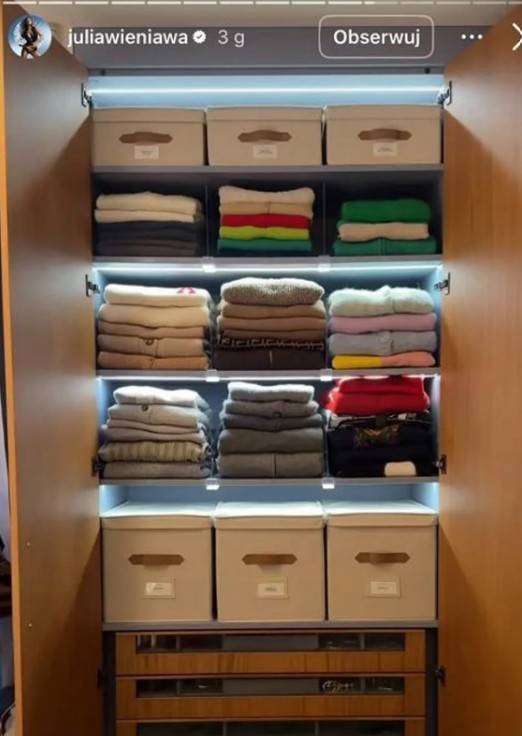 Warszawski apartament Julii Wieniawy, fot. Instagram