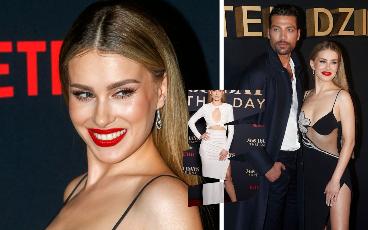 Anna-Maria Sieklucka miała aż DWIE kreacje na premierze filmu “365 dni. Ten dzień”