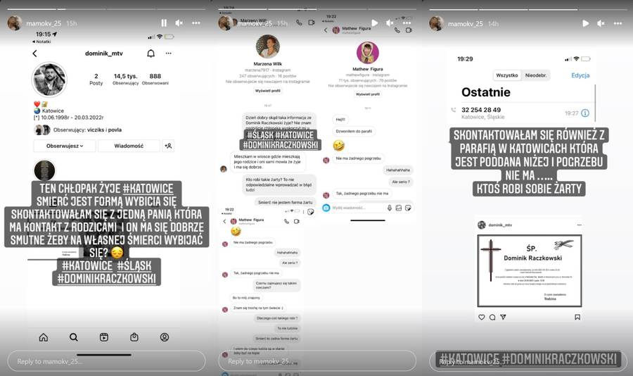 Dominik z "Warsaw Shore" oskarżony o sfingowanie swojej śmierci. Jak jest naprawdę?