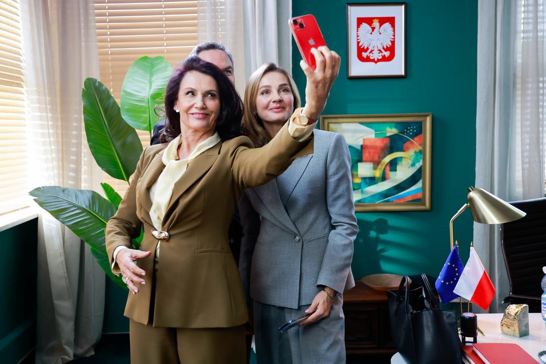 Małgorzata Pieczyńska, Mikołaj Krawczyk, Małgorzata Socha, fot. AKPA