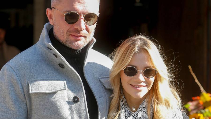 Maja Bohosiewicz z mężem