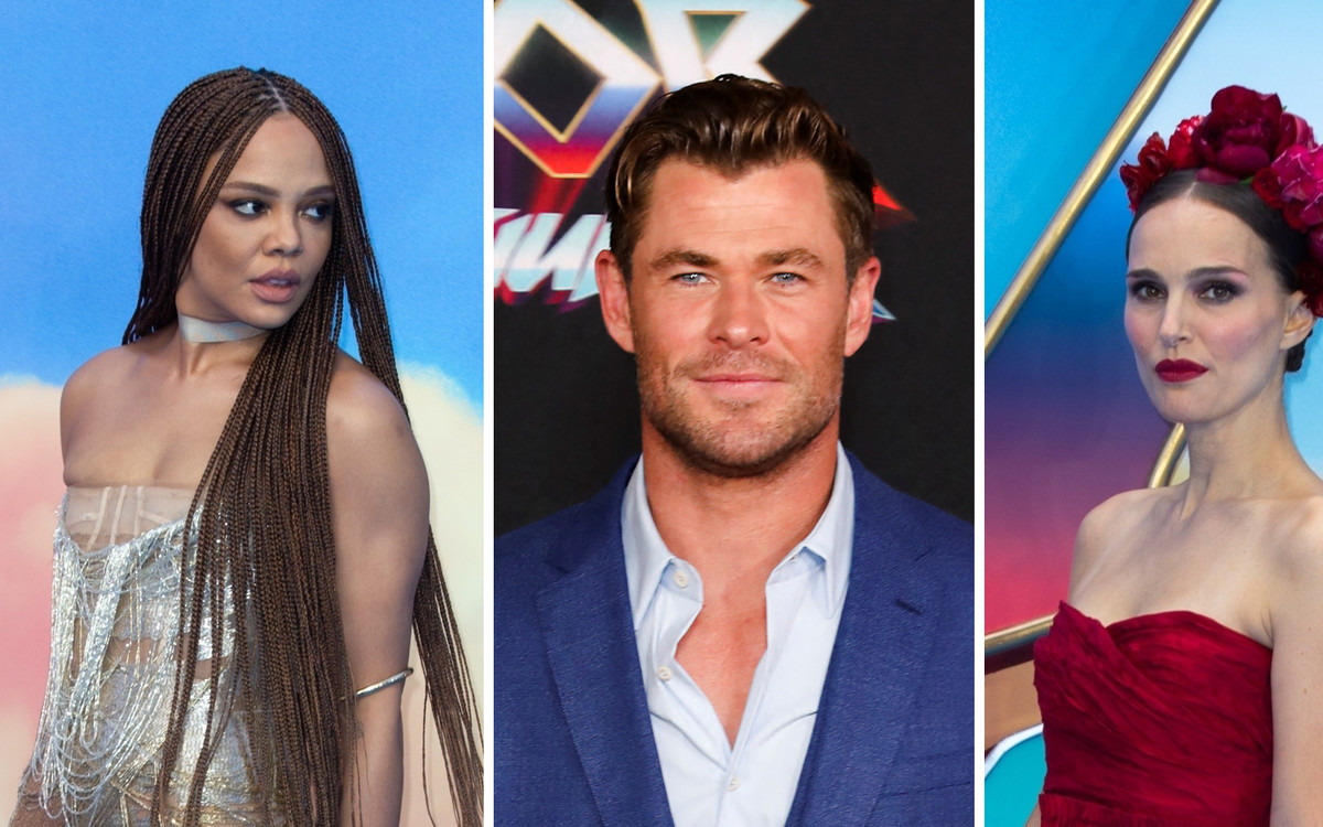 Gwiazdy na premierze filmu “Thor: Miłość i grom” – drapieżna Natalie Portman, złota Tessa Thompson i dziewczęca Karen Gillan