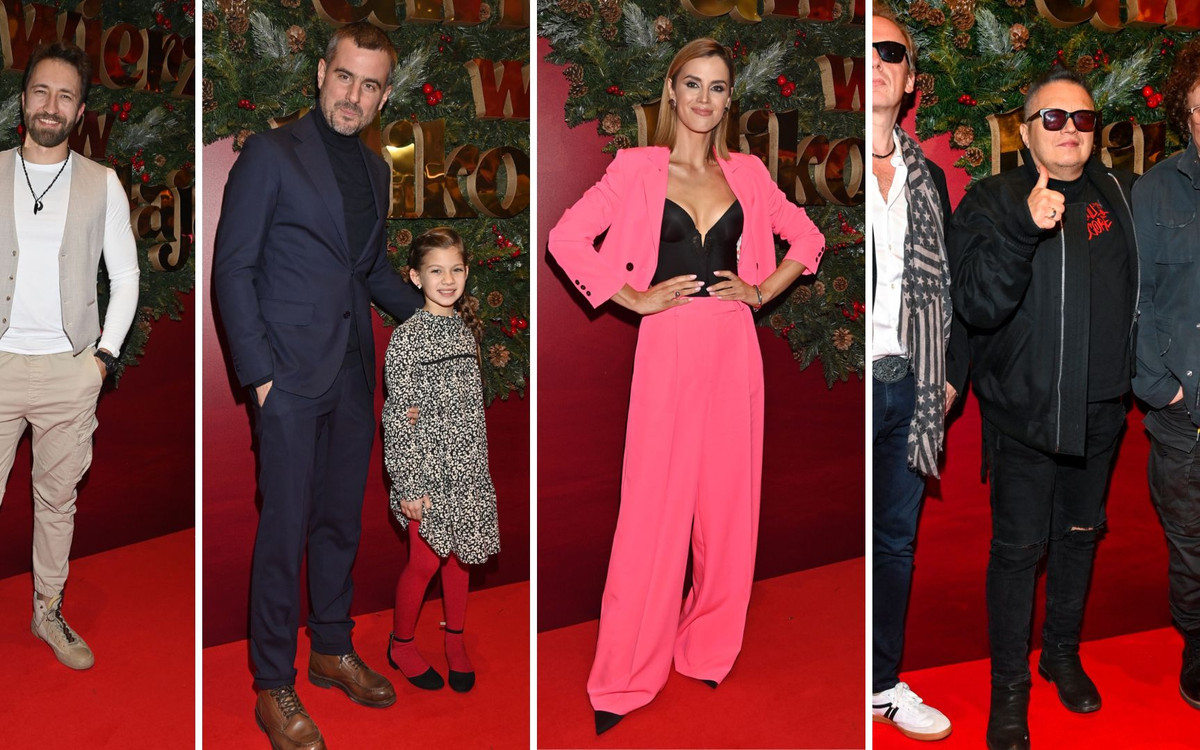 Premiera filmu “Uwierz w Mikołaja”. Teresa Lipowska zachwyca w bordowej kreacji, Pawlicki, Roznerski…