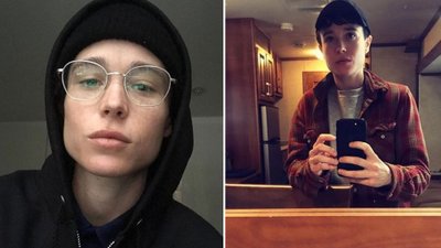 Elliot Page chwali się nagim torsem, “Czerpię radość z mojego ciała”