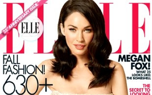 Megan Fox i piękne 25-letnie na okładce Elle (FOTO)