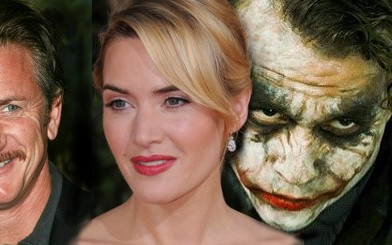 Kate Winslet i Sean Penn nagrodzeni Oskarami
