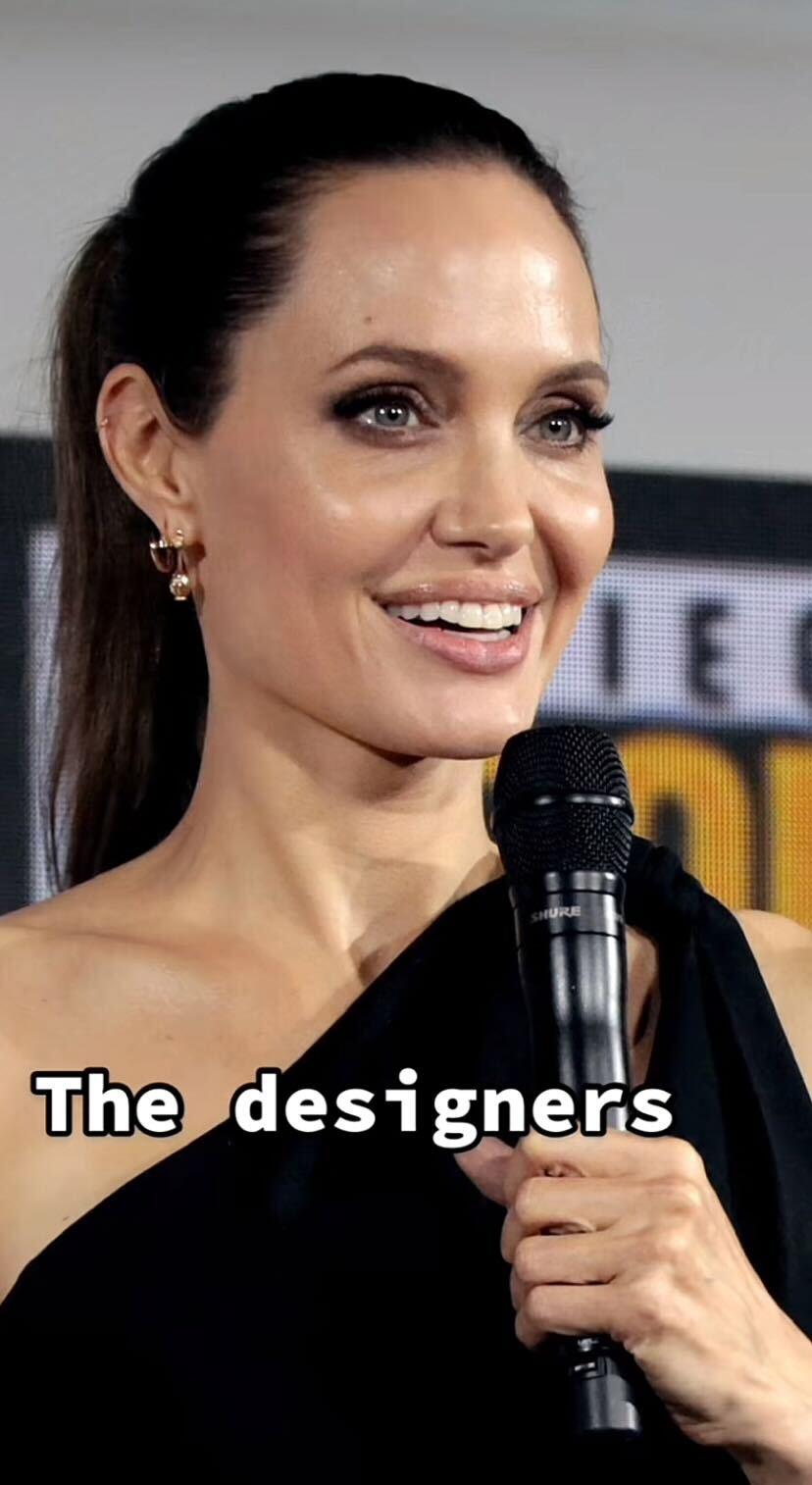 Angelina Jolie, fot. TikTok. 