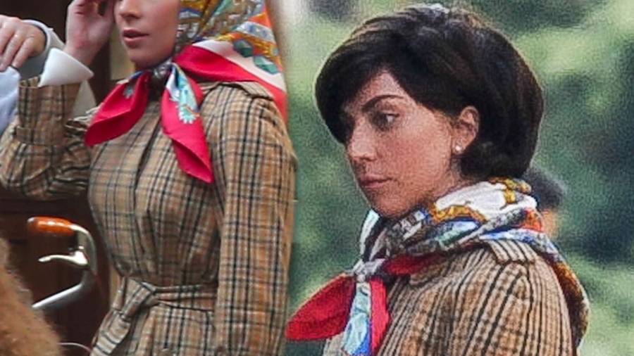 Lady Gaga na planie filmowym “House of Gucci”. Stylizacje robią wrażenie!