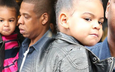 Blue Ivy z rodzicami na zakupach (FOTO)