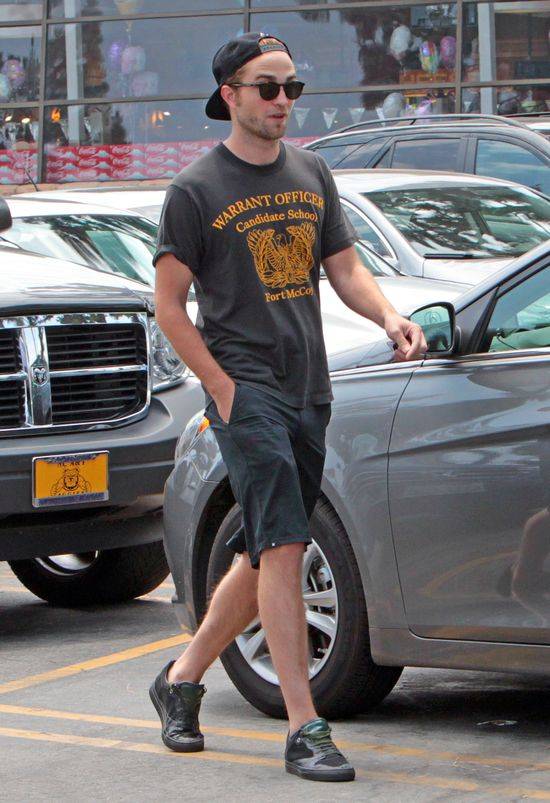 Robert Pattinson na zakupach