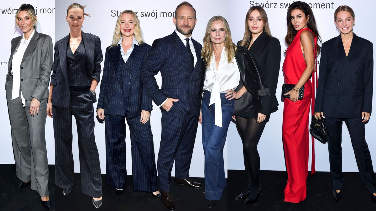 Tłum gwiazd zadał szyku na modowym evencie! Sandra Kubicka, Magdalena Cielecka i Bartosz Gelner, Natalia Siwiec, Borys Szyc…