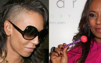 Melanie Brown zgoliła pół głowy (FOTO)