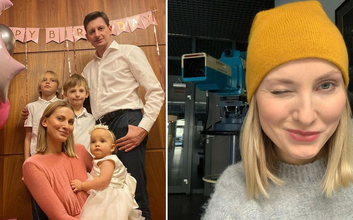 Elegancka Joanna Moro pozuje z mężem i dziećmi: “Mówi się, że z rodziną jest fajnie tylko na zdjęciach”