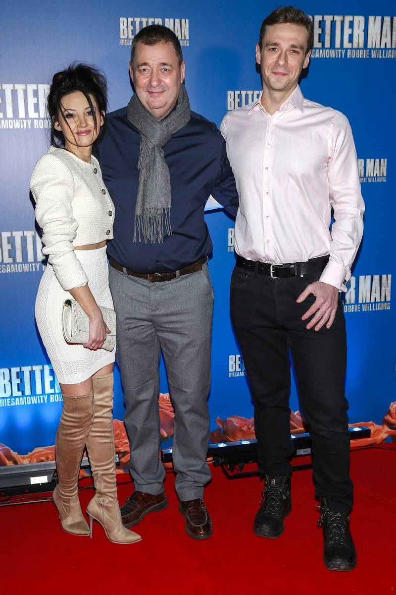 Premiera filmu “Better Man: Niesamowity Robbie Williams”. Jacek Rozenek z młodszą partnerką Marią
