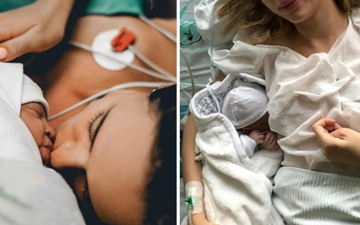 One też zdecydowały się pokazać zdjęcia z PORODÓWKI