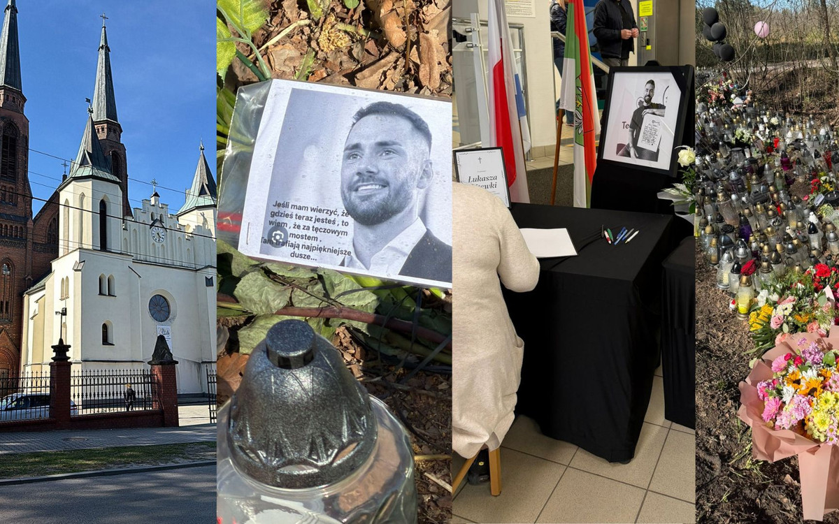 Tak w dniu pogrzebu wygląda miejsce wypadku, w którym zginął poseł Litewka. Serce pęka