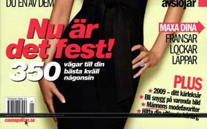 Christina Aguilera dla szwedzkiego Cosmopolitan