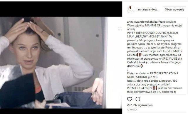 Jak zmieniała się Anna Lewandowska w ciąży?