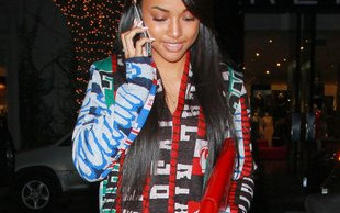 Karrueche Tran zabrała Chrisa Browna na wycieczkę (FOTO)