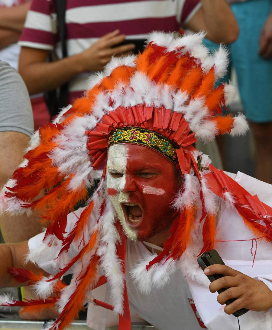 Kibice podczas meczu Polska – Portugalia