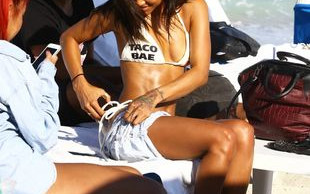 Karruche Tran olewa plotki o zdradzie Browna i… (FOTO)