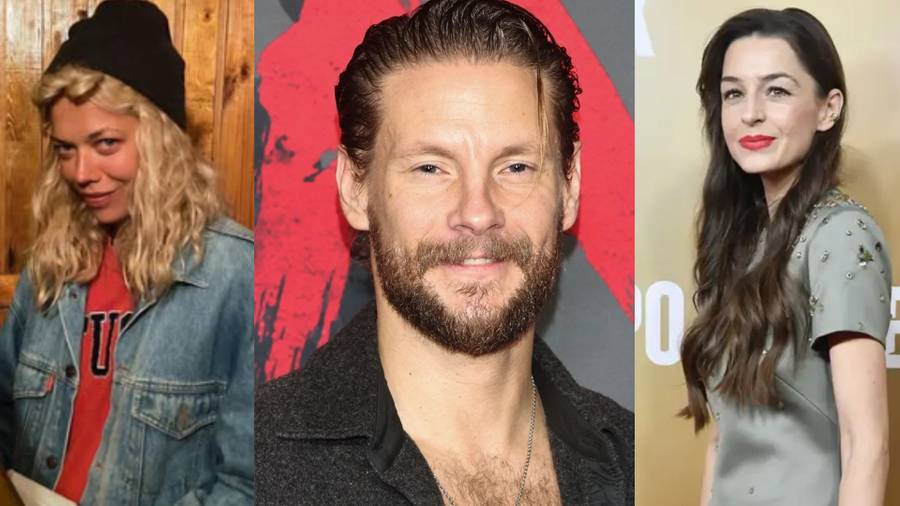 Sebastian Fabijański i jego partnerki, fot. Instagram / KAPIF./ AKPA