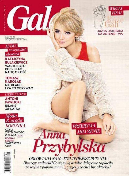 Anna Przybylska na okładkach
