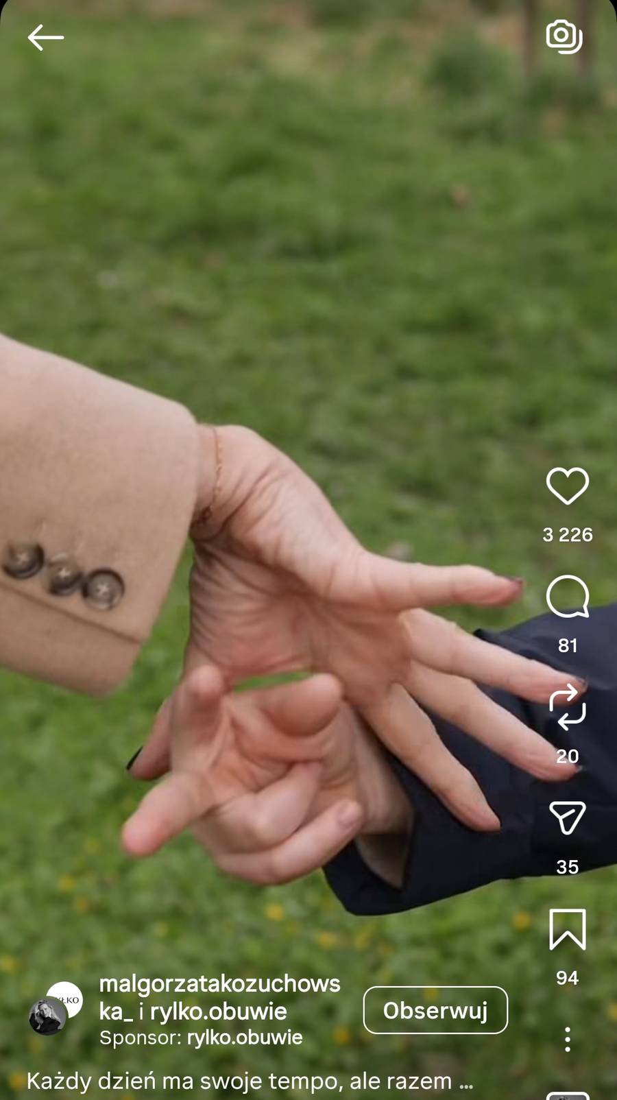 Małgorzata Kożuchowska z synem Jasiem, fot. Instagram