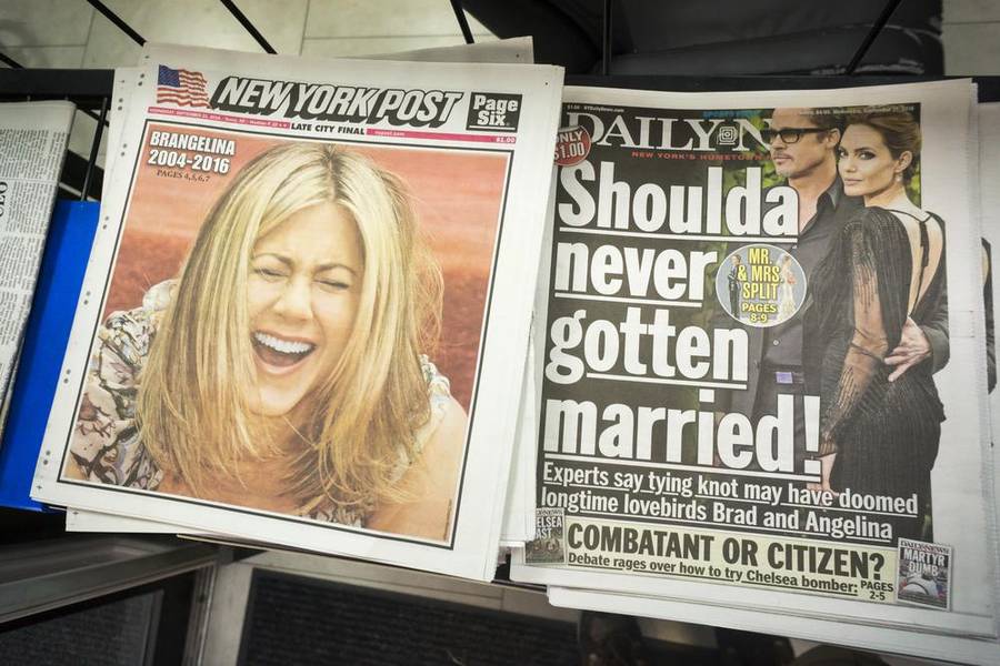 Jak czuje się mąż Jennifer Aniston włączony w rozwód Jolie i Pitta