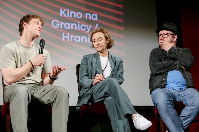 Zlot aktorów w Cieszynie. Robert Więckiewicz, Zamachowski z Gabrielą Muskałą…