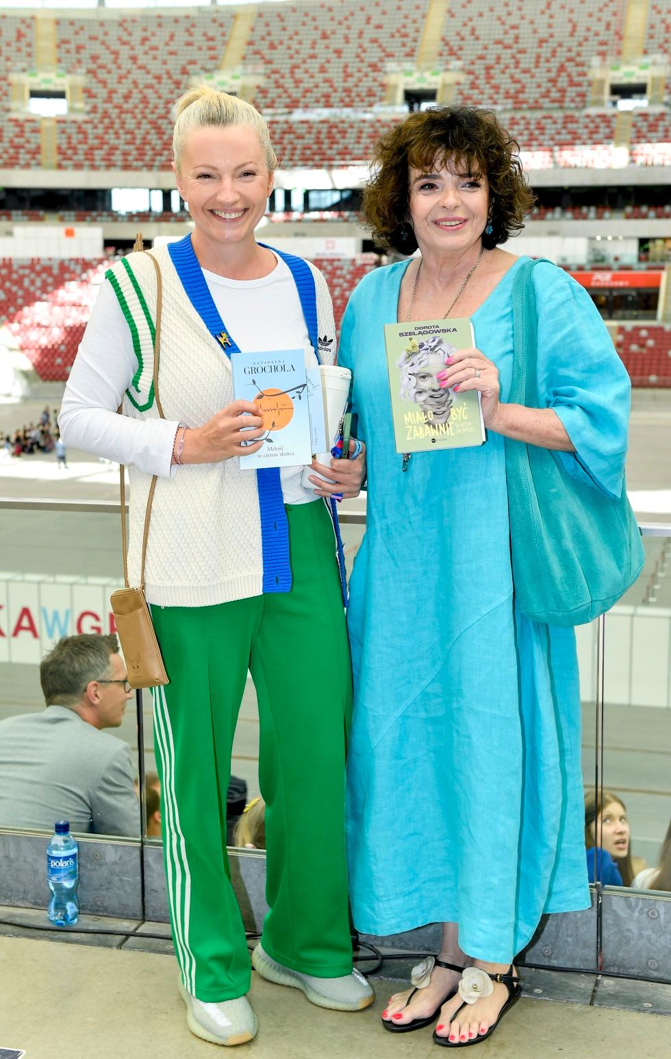 Katarzyna Grochola, Dorota Szelągowska, fot. AKPA
