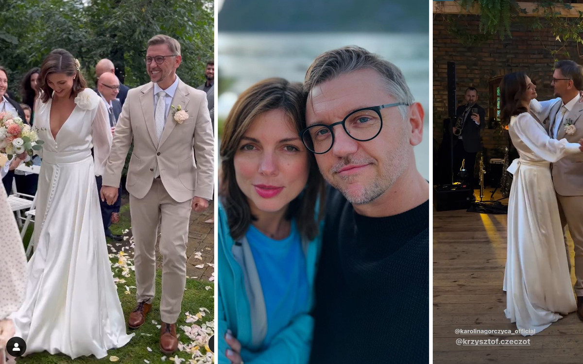 Karolina Gorczyca i Krzysztof Czeczot WZIĘLI ŚLUB! Zdjęcia z uroczystości trafiły do sieci (FOTO)
