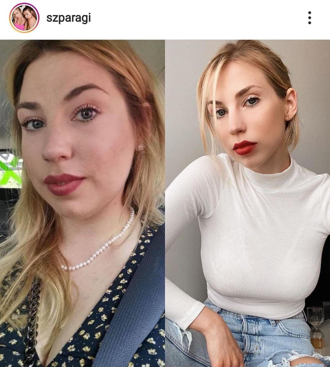 Natalia Szymaniec kiedyś i dziś