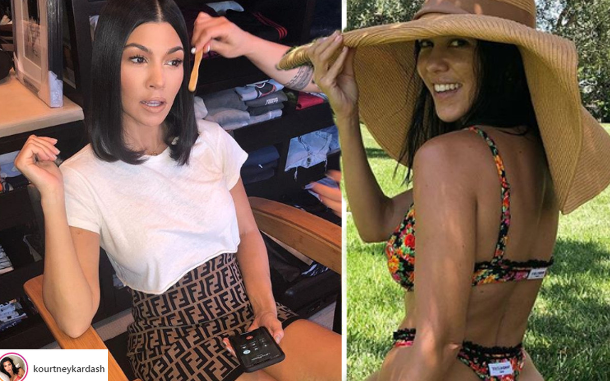 Wydało się! Kourtney Kardashian robi TO, żeby wyglądać na szczuplejszą!
