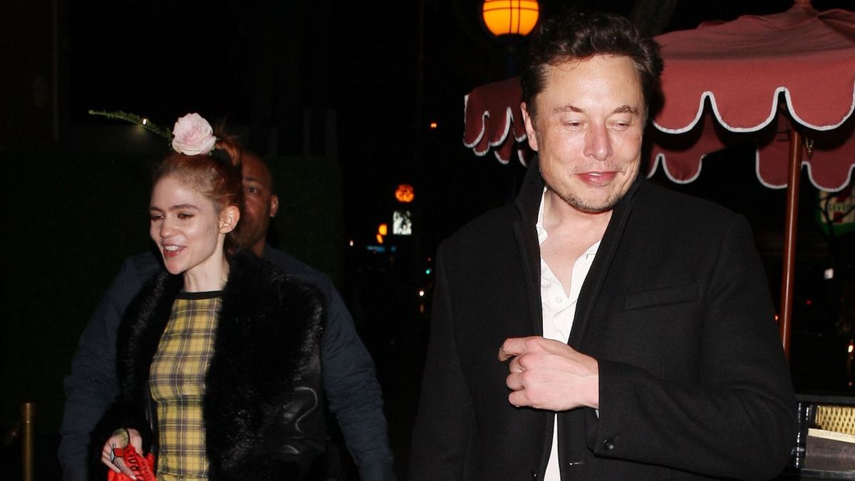 Elon Musk i Grimes/ fot. Forum