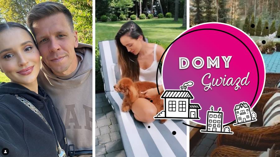 Jak wygląda sekretny domek Mariny i Wojtka Szczęsnego? Luksusowa willa z basenem po środku lasu, z dala od cywilizacji