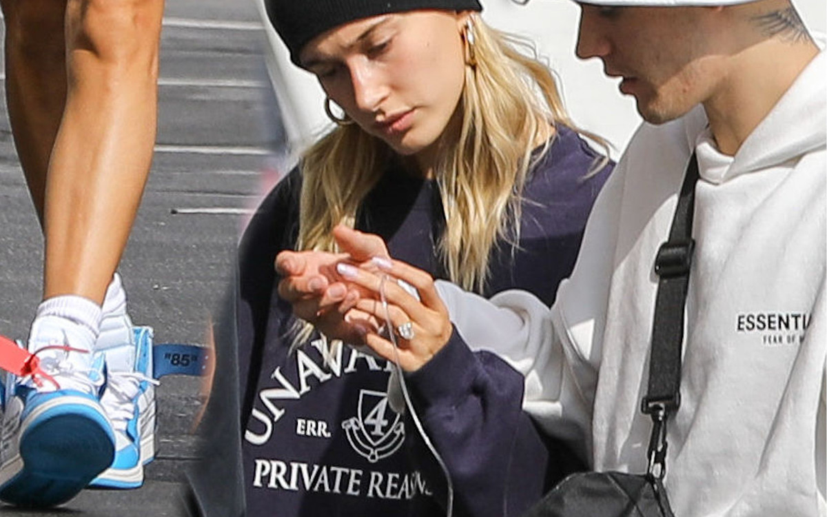 Hailey Bieber po wieczorze panieńskim w kinie. Justin nie chciał złapać ją za rękę (ZDJĘCIA)