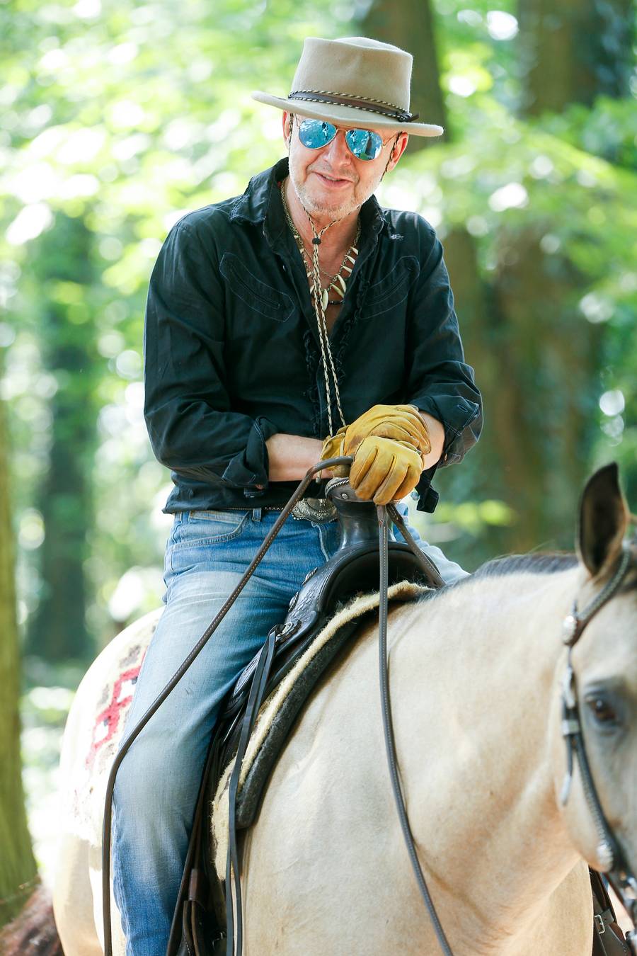 XXII Jeździeckie Mistrzostwa Gwiazd. Bogusław Linda w wydaniu, jakim go nie znamy