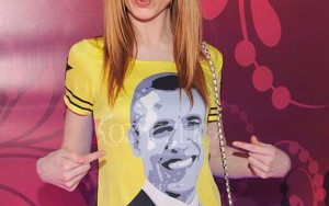 Kto tak eksponuje poparcie dla Obamy ? (FOTO)