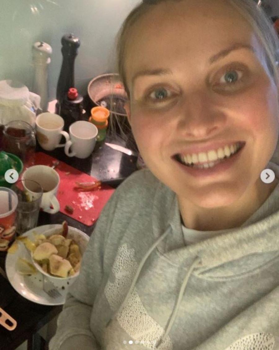 Joanna Moro pokazała bałagan w kuchni. 