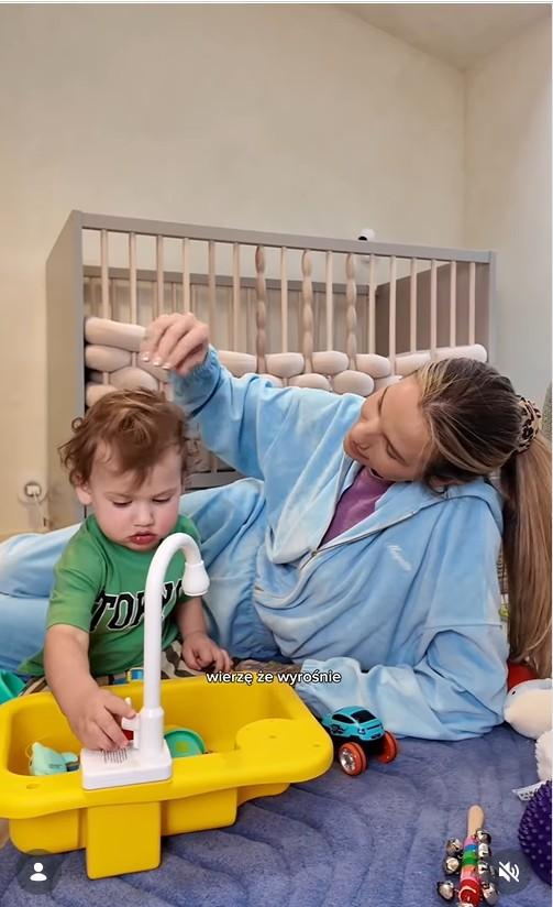 Pokój synka Karoliny Gilon, fot. Instagram