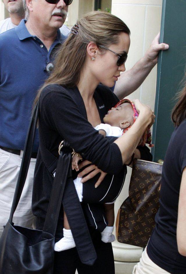 Angelina Jolie 11 lat temu, gdy zaadoptowała Zaharę