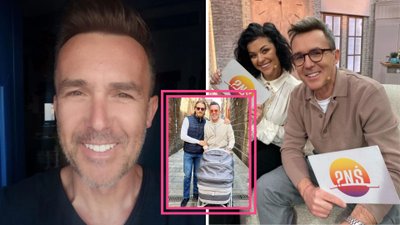 Maciej Kurzajewski odwiedził wnuczkę we Włoszech. Zabrał ze sobą Katarzynę Cichopek