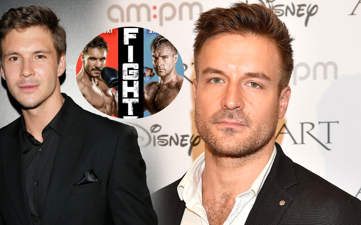 Internet ma ubaw, bo na plakacie Fightera DOROBILI TO Stramowskiemu i Roznerskiemu w Photoshopie. Aktor ODPOWIEDZIAŁ w mocnych słowach