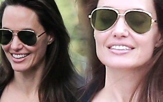 Szczęśliwa Angelina Jolie z NAJWAŻNIEJSZYM mężczyzną jej życia (ZDJĘCIA)