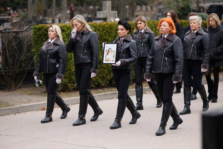 Pogrzeb Agnieszki Maciąg fot. AKPA