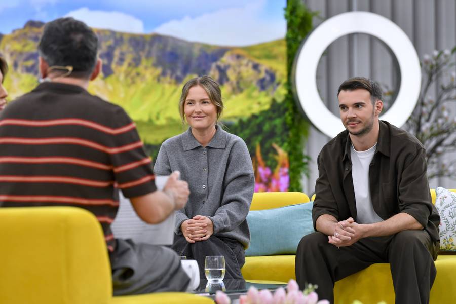 Olga Frycz i Albert Kosiński w "Halo tu Polsat"