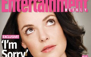 Modląca się Katherine Heigl na okładce Entertainment